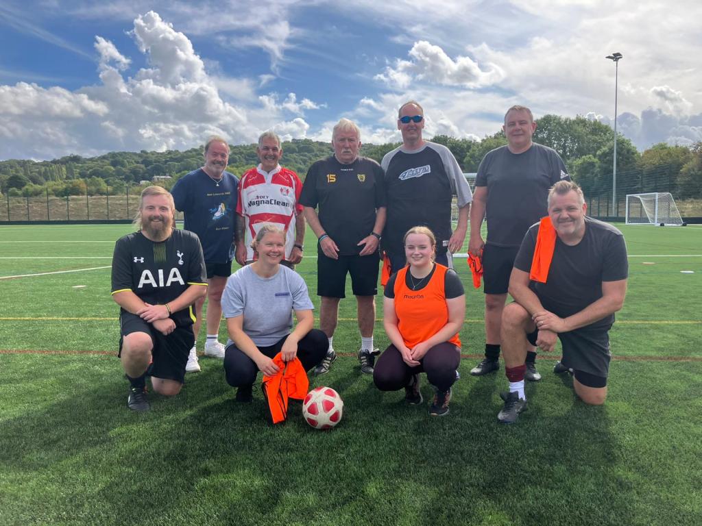 Walking Football at the Blackbridge Community and Sports Hub
